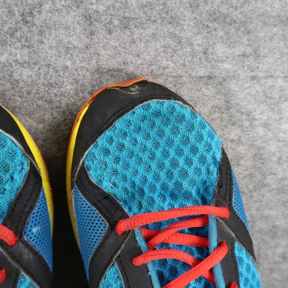 Newton Running Shoes Mens 9 Athletic Motion Trainer Sneaker Mesh Blue Yellow - Picture 9 of 13